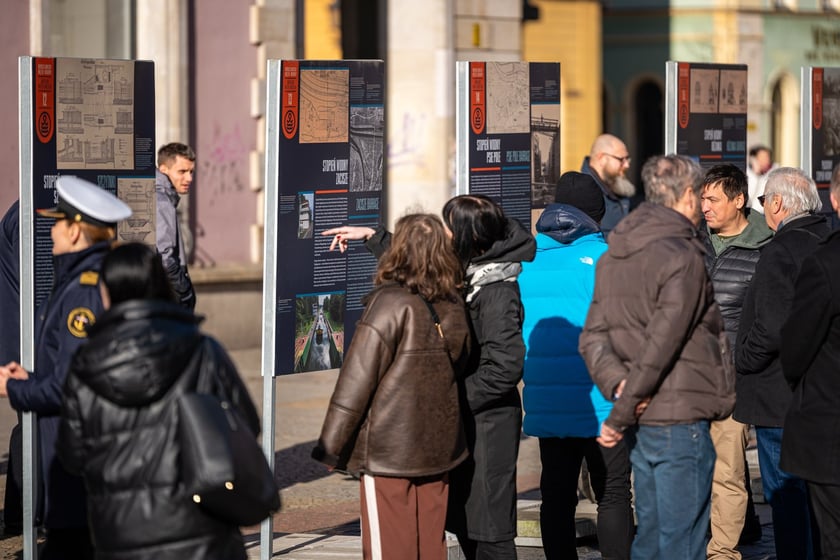 Wernisaż wystawy Wrocławski Węzeł Wodny, ul. Świdnicka (29 stycznia 2024)