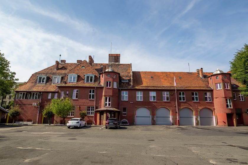 Kompleks straży pożarnej przy ulicy Gdańskiej