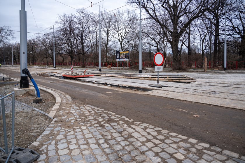 Przebudowa ul. Pomorskiej - styczeń 2024