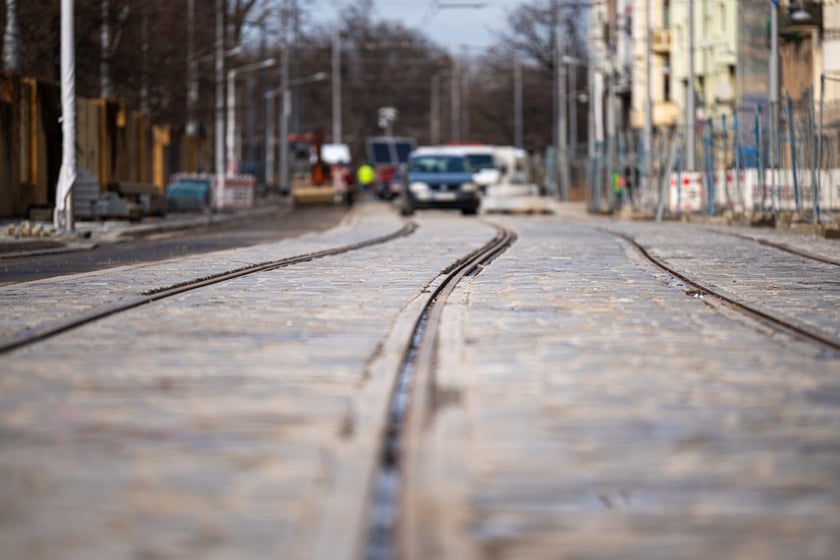 Przebudowa ul. Pomorskiej - styczeń 2024