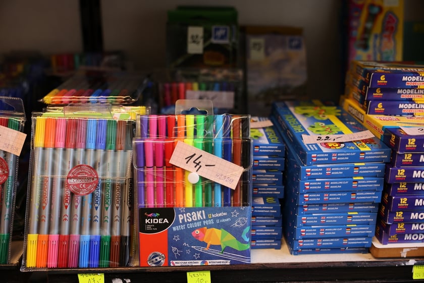 Sklep papierniczy „EMA” przy ul. Słowiczej we Wrocławiu