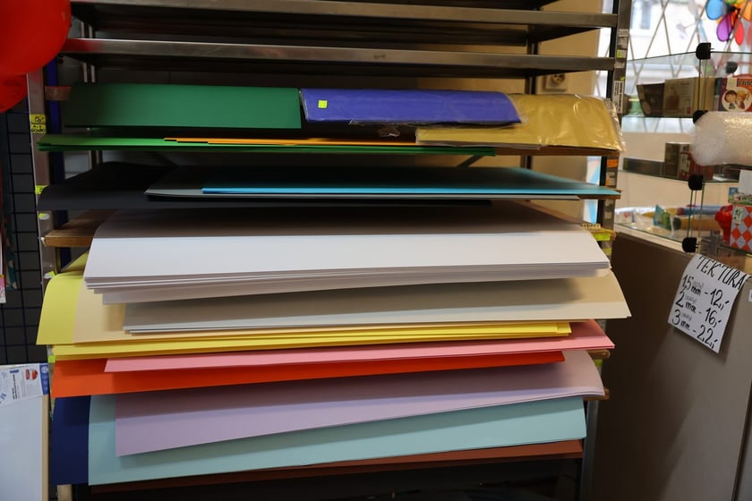 Sklep papierniczy „EMA” przy ul. Słowiczej we Wrocławiu