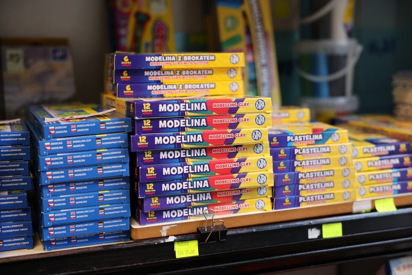 Sklep papierniczy „EMA” przy ul. Słowiczej we Wrocławiu