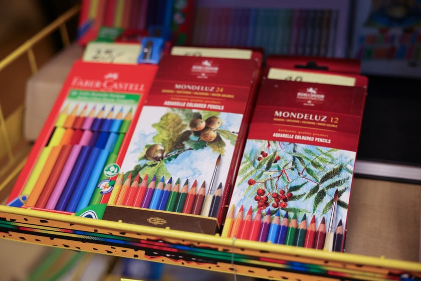 Sklep papierniczy „EMA” przy ul. Słowiczej we Wrocławiu