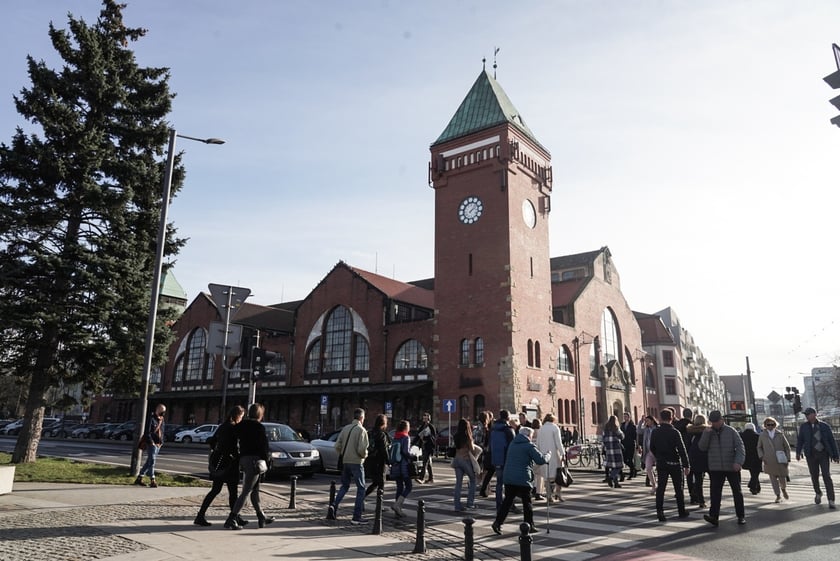 Ciepłe popołudnie we Wrocławiu, luty 2024