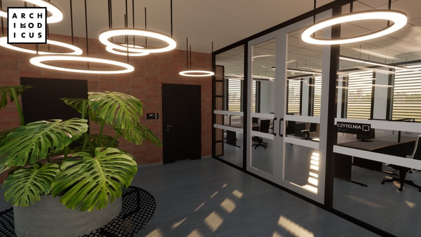 Rozbudowa biblioteki w Długołęce. Wizualizacje