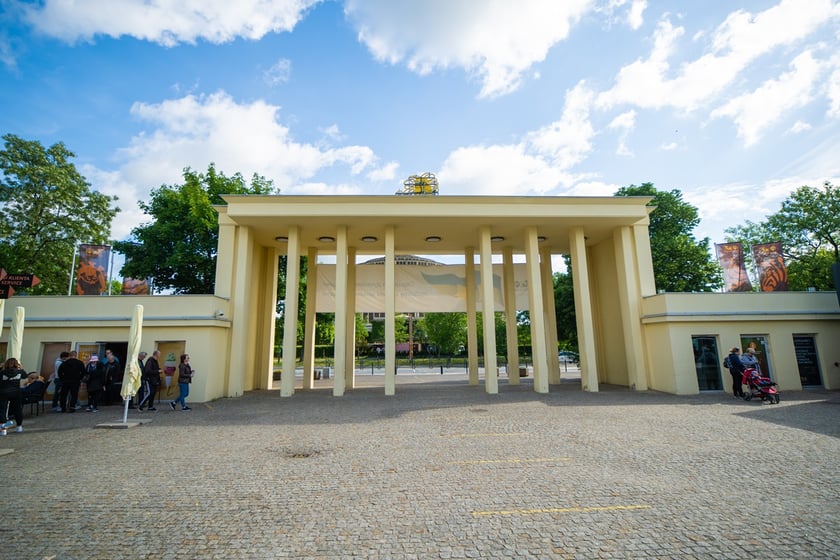 Brama główna Zoo Wrocław