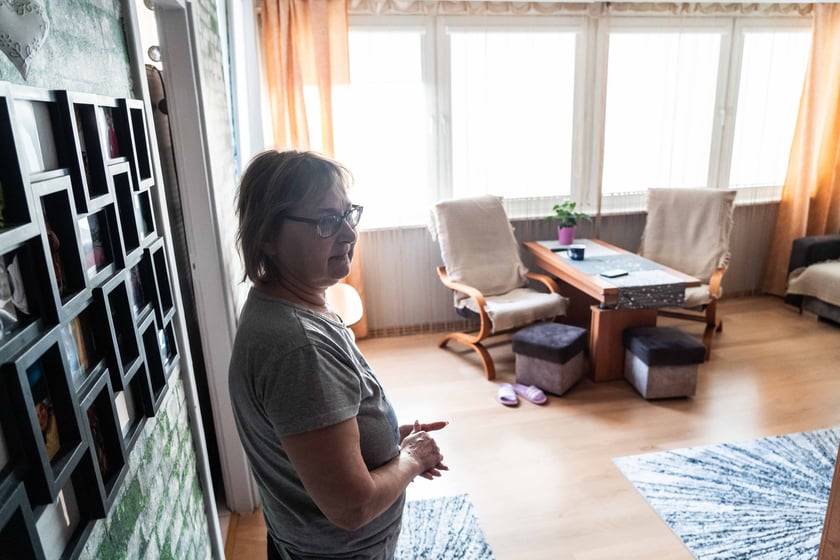 Mieszkanka Trzonolinowca w swoim mieszkaniu