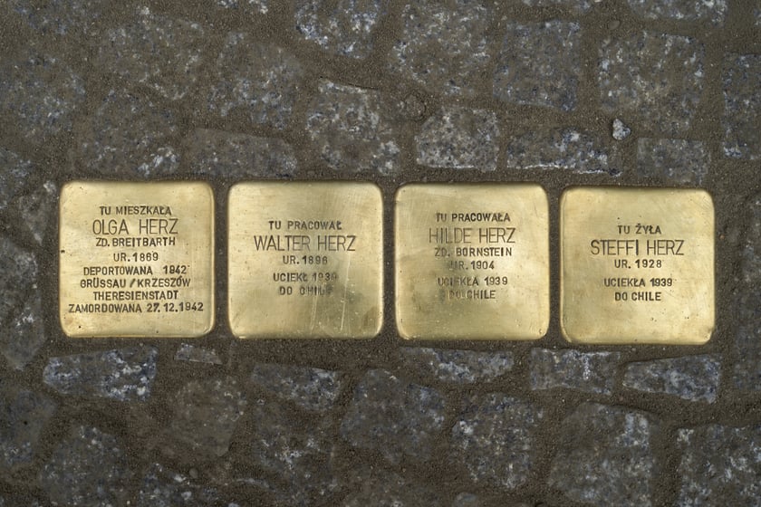 Uroczystość wmurowania kamieni pamięci odbyła się na pl. Solnym we Wrocławiu