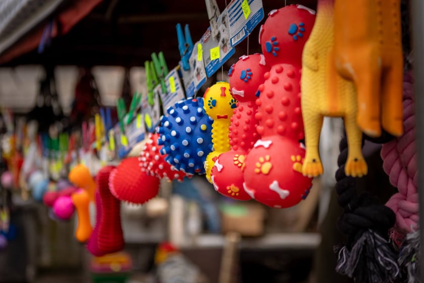 Bazar na dworcu Świebodzkim, luty 2024