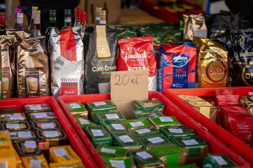 Bazar na dworcu Świebodzkim, luty 2024