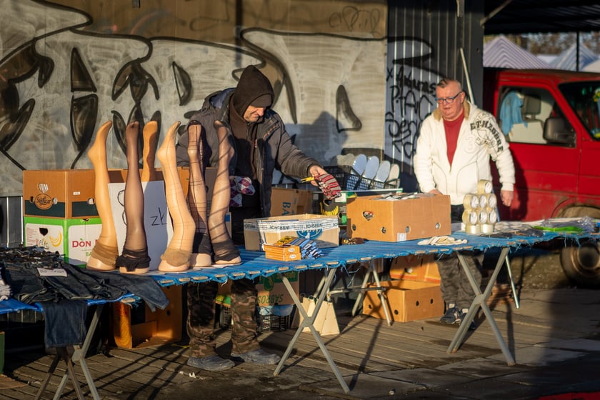 Bazar na dworcu Świebodzkim, luty 2024