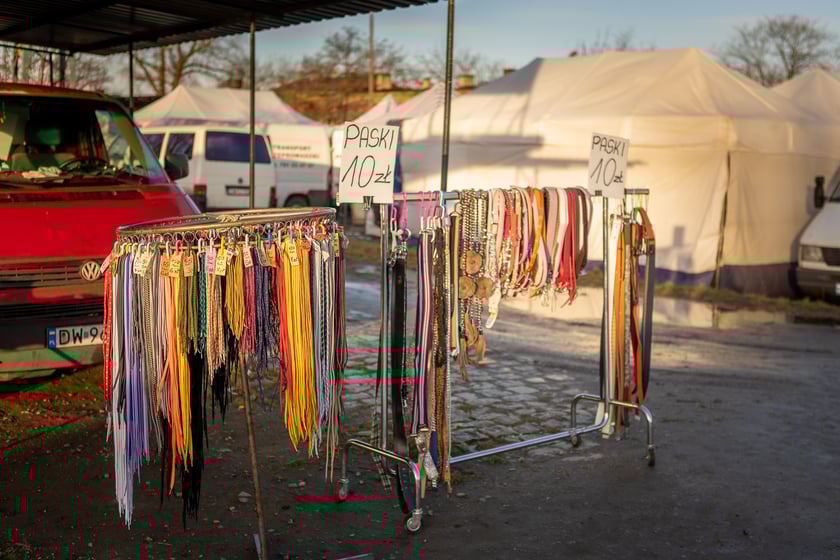 Bazar na dworcu Świebodzkim, luty 2024
