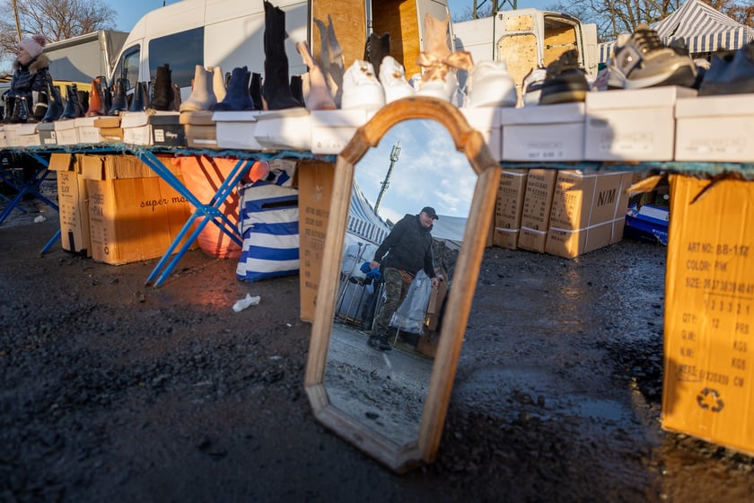 Bazar na dworcu Świebodzkim, luty 2024