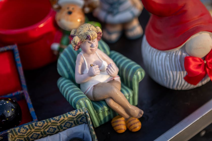 Bazar na dworcu Świebodzkim, luty 2024