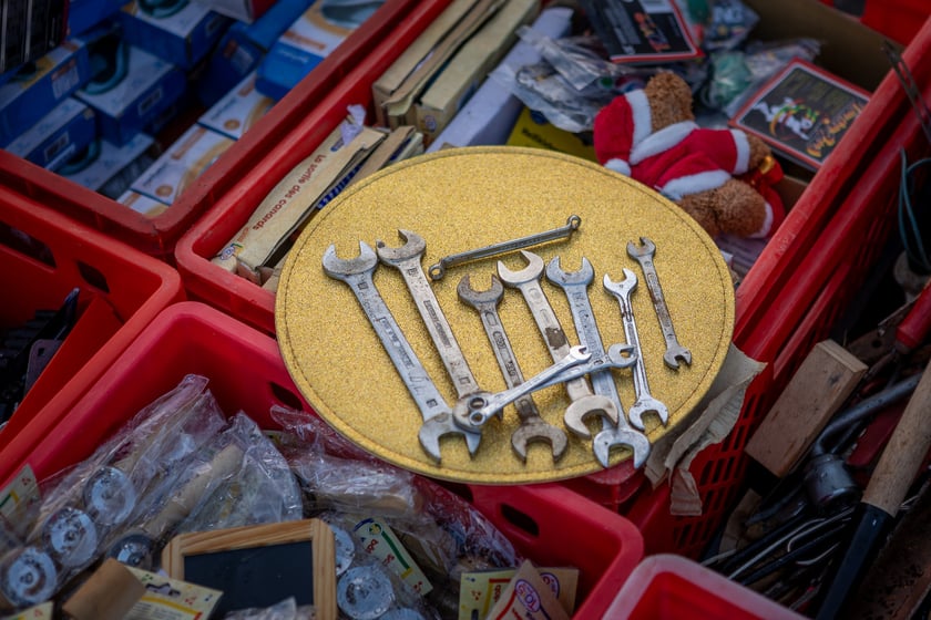 Bazar na dworcu Świebodzkim, luty 2024