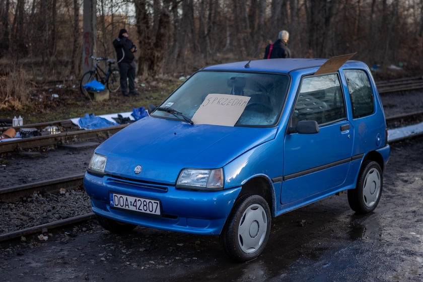 Bazar na dworcu Świebodzkim, luty 2024