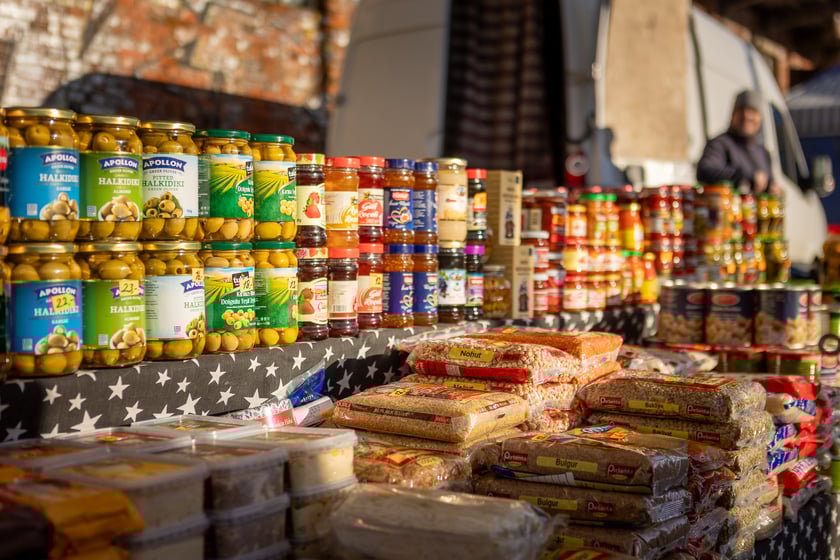 Bazar na dworcu Świebodzkim, luty 2024