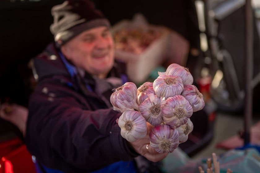 Bazar na dworcu Świebodzkim, luty 2024