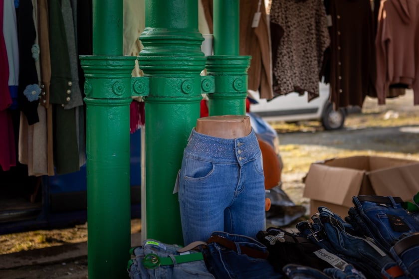 Bazar na dworcu Świebodzkim, luty 2024