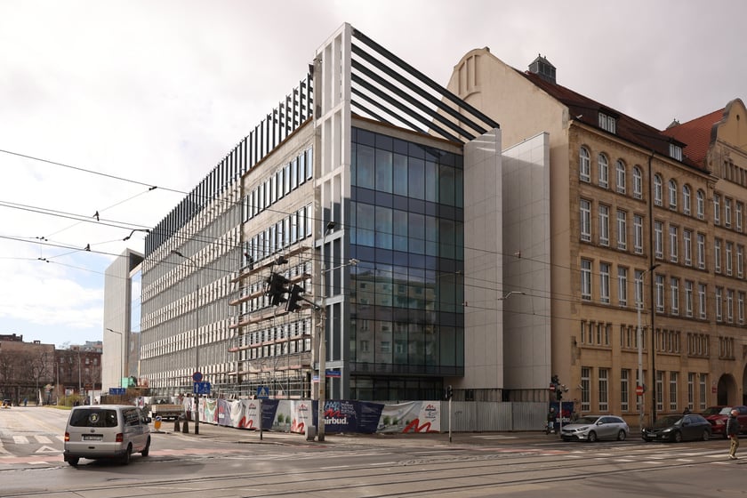 Budowa siedziby sądu apelacyjnego, luty 2024