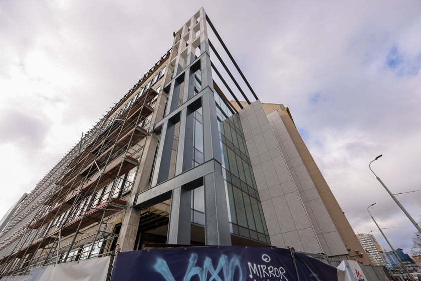 Budowa siedziby sądu apelacyjnego, luty 2024