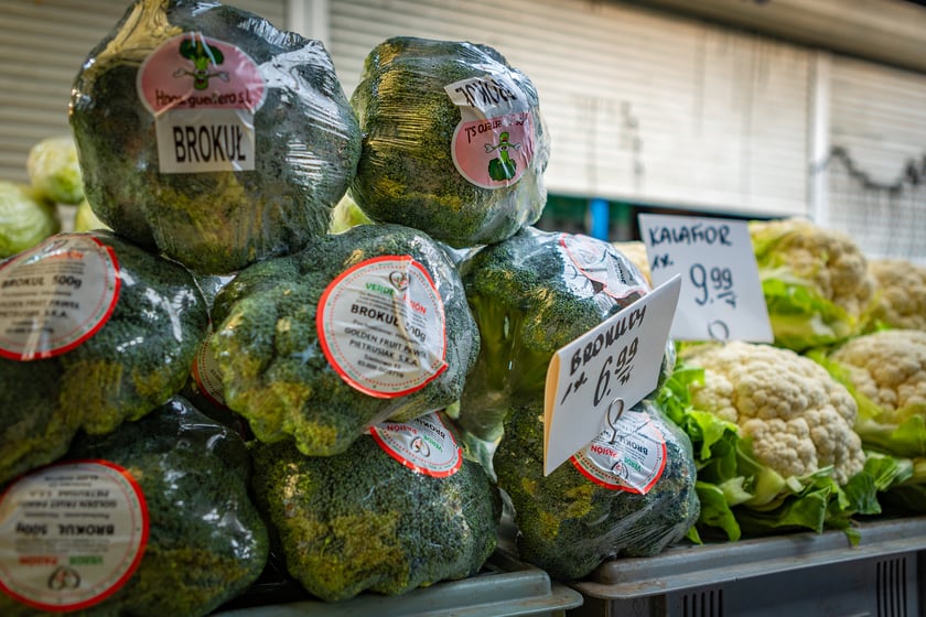 Targowisko przy. ul. Radosnej we Wrocławiu
