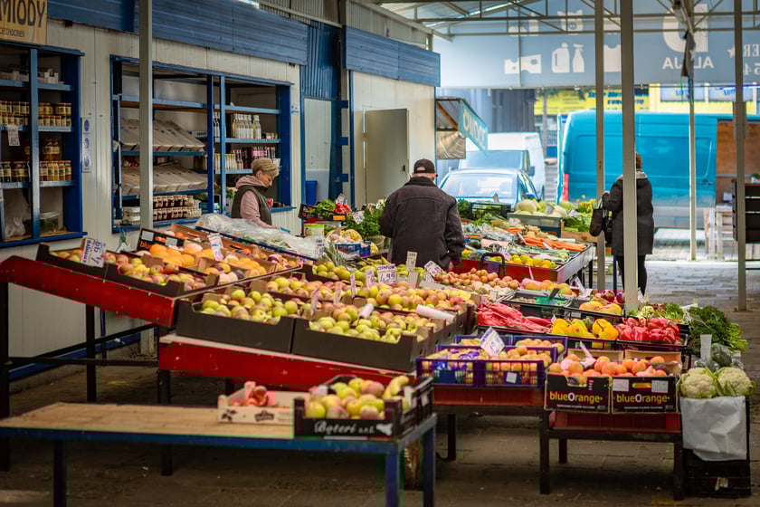 Targowisko przy. ul. Radosnej we Wrocławiu
