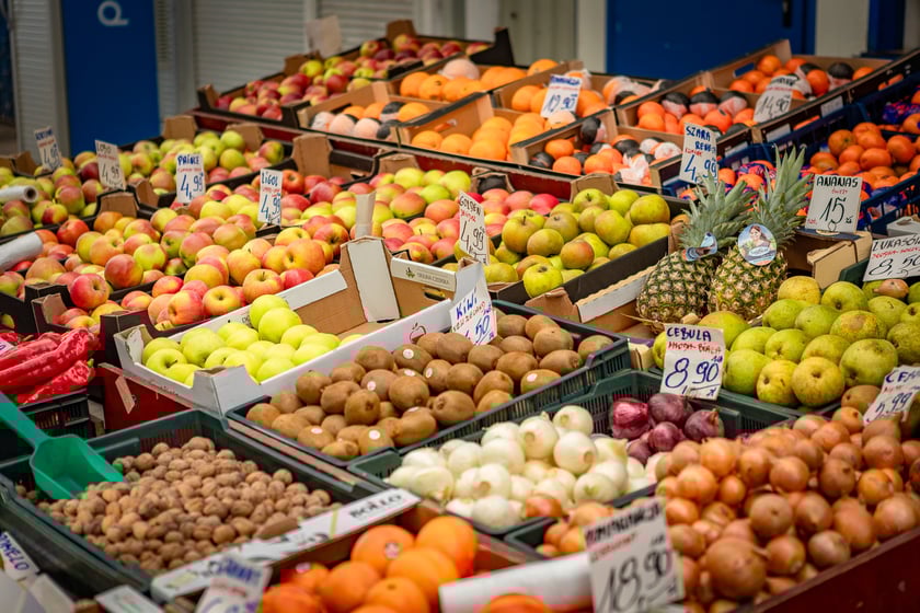 Targowisko przy. ul. Radosnej we Wrocławiu