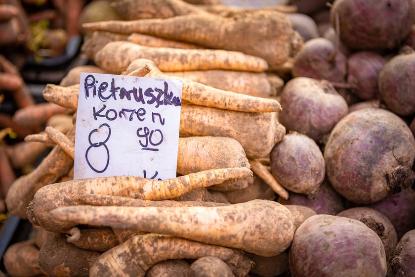 Targowisko przy. ul. Radosnej we Wrocławiu