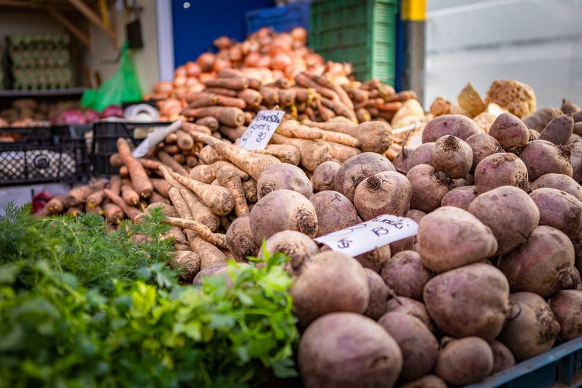 Targowisko przy. ul. Radosnej we Wrocławiu