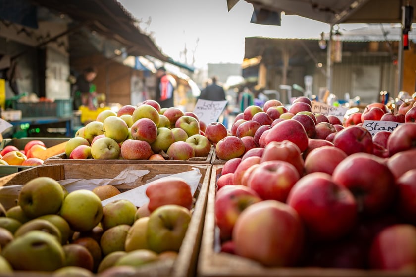 Targowisko przy. ul. Radosnej we Wrocławiu