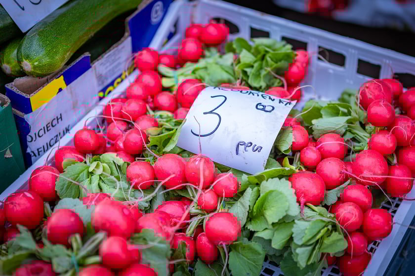 Targowisko przy. ul. Radosnej we Wrocławiu
