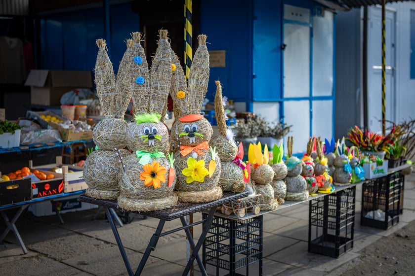 Targowisko przy. ul. Radosnej we Wrocławiu