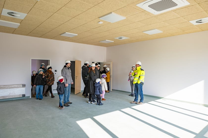 Dzień otwarty na budowie zespołu szkolno-przedszkolnego przy ul. Cynamonowej