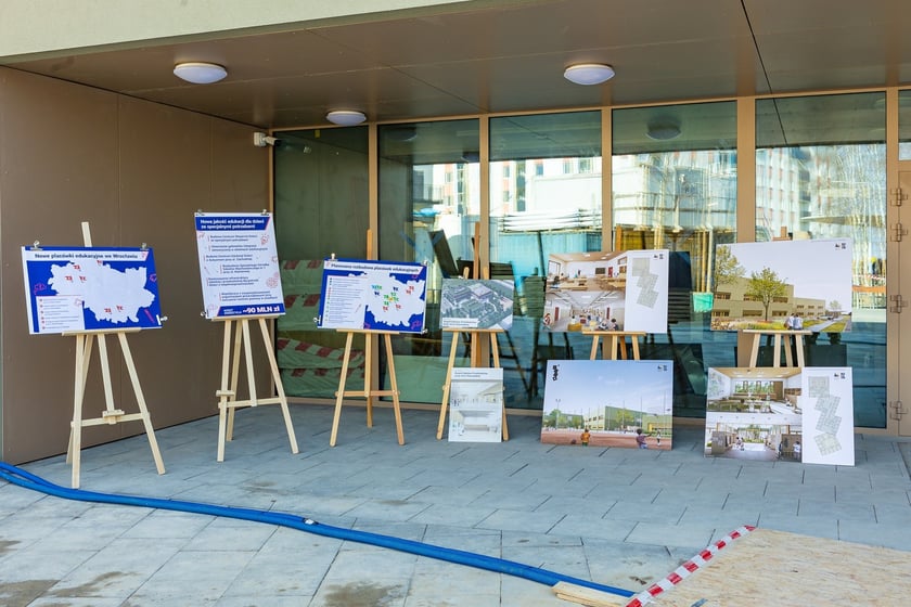 Dzień otwarty na budowie zespołu szkolno-przedszkolnego przy ul. Cynamonowej