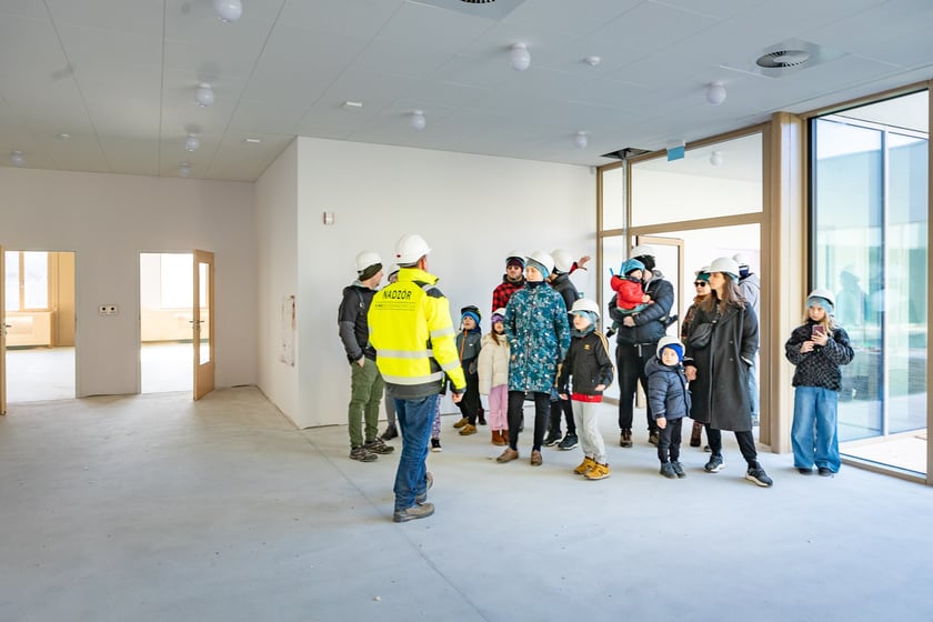 Dzień otwarty na budowie zespołu szkolno-przedszkolnego przy ul. Cynamonowej