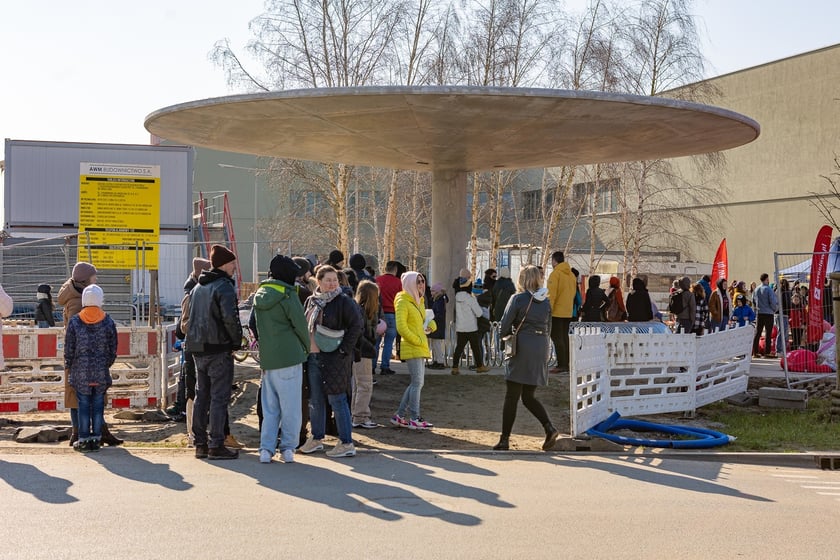 Dzień otwarty na budowie zespołu szkolno-przedszkolnego przy ul. Cynamonowej