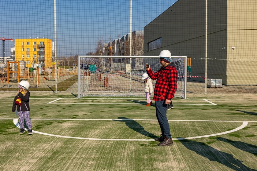Dzień otwarty na budowie zespołu szkolno-przedszkolnego przy ul. Cynamonowej