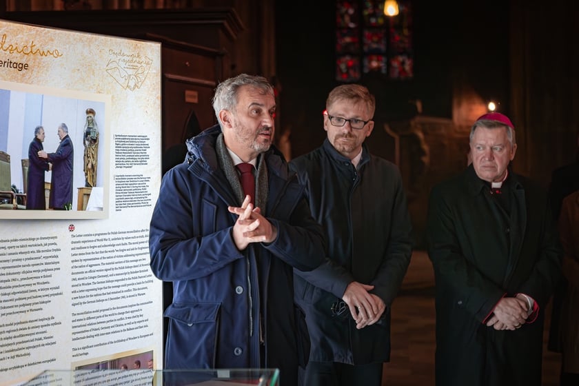 Prezentacja rękopisu listy kard. Bolesława Kominka i otwarcie wystawy
