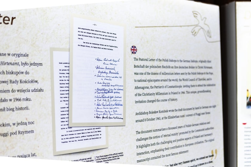 Prezentacja rękopisu listy kard. Bolesława Kominka i otwarcie wystawy