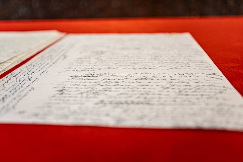 Prezentacja rękopisu listy kard. Bolesława Kominka i otwarcie wystawy