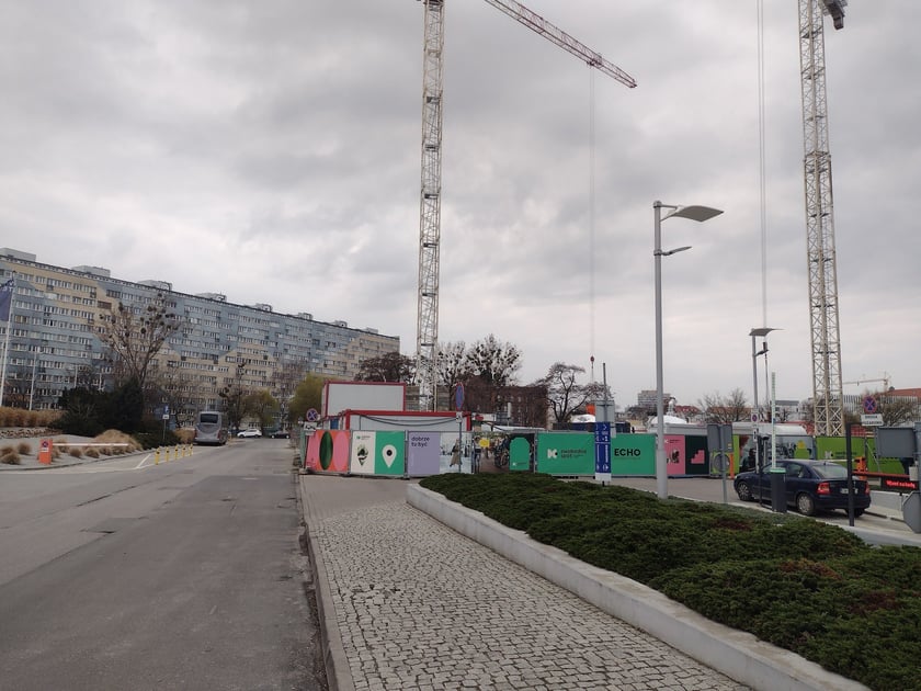 Budowa biurowca Swobodna Spot, marzec 2024