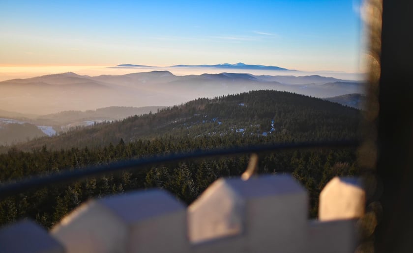 Emilia Arendt, strażniczka wieży widokowej na Wielkiej Sowie
