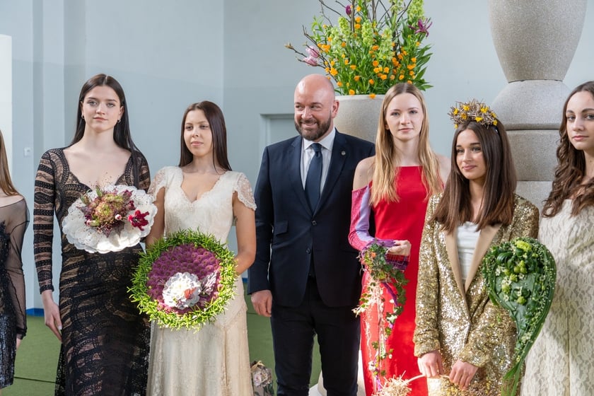 Uroczystość 10-lecia szkoły florystycznej przy ul. Szkockiej we Wrocławiu