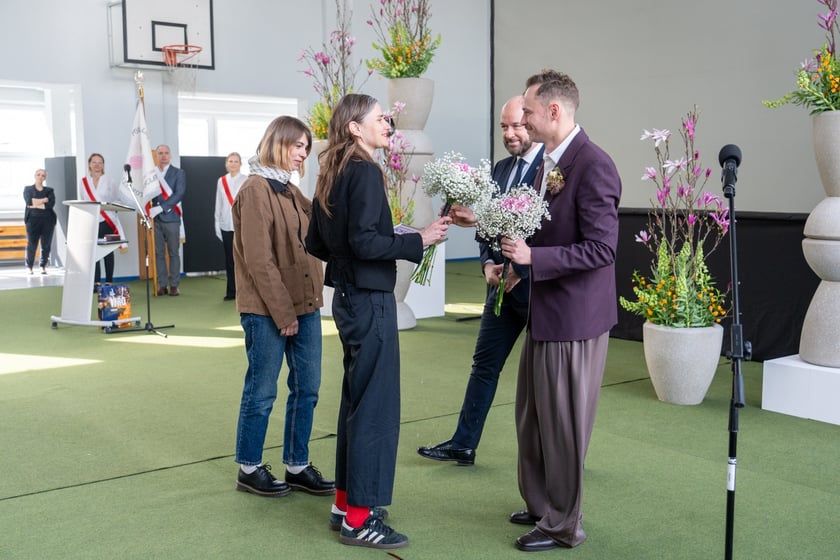 Uroczystość 10-lecia szkoły florystycznej przy ul. Szkockiej we Wrocławiu