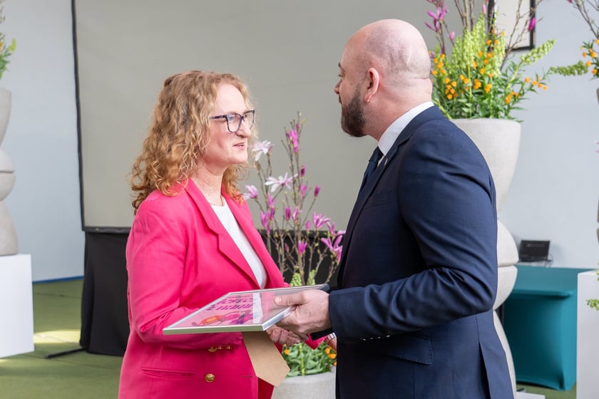 Uroczystość 10-lecia szkoły florystycznej przy ul. Szkockiej we Wrocławiu