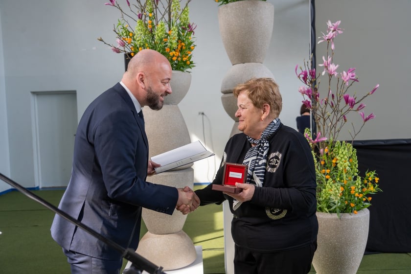 Uroczystość 10-lecia szkoły florystycznej przy ul. Szkockiej we Wrocławiu