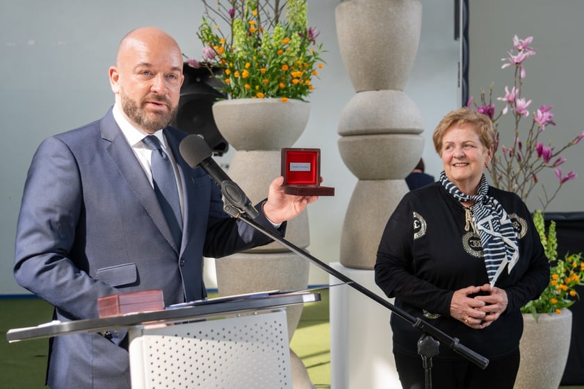 Uroczystość 10-lecia szkoły florystycznej przy ul. Szkockiej we Wrocławiu