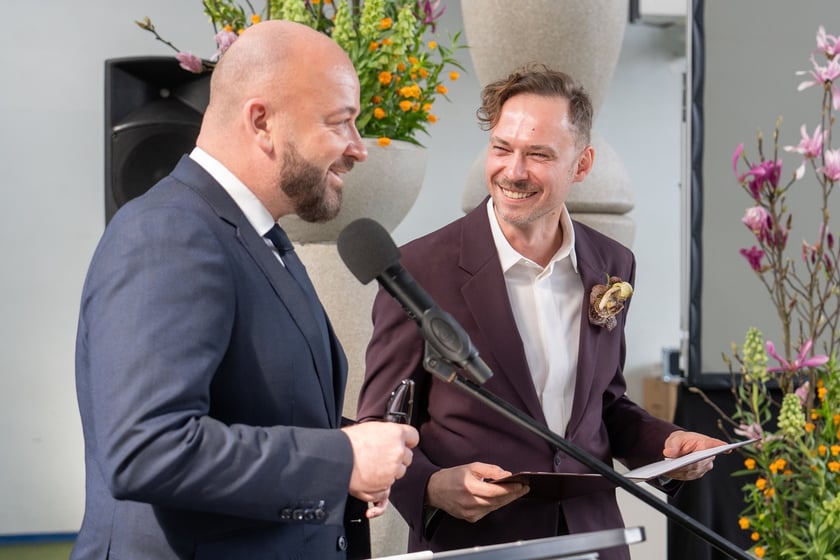 Uroczystość 10-lecia szkoły florystycznej przy ul. Szkockiej we Wrocławiu